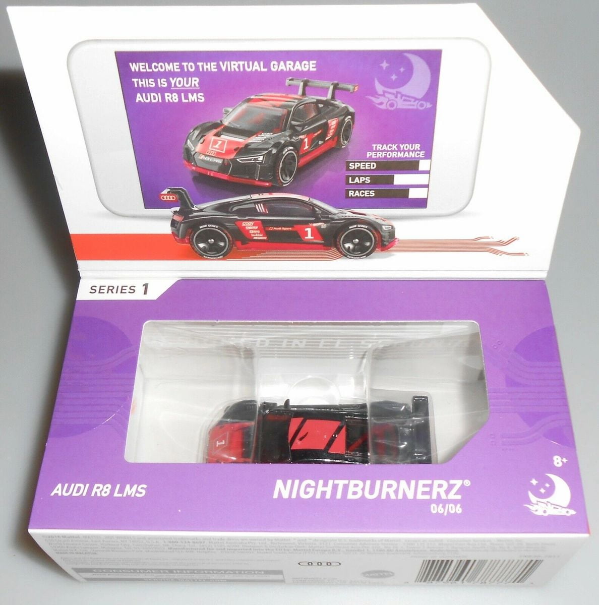 Hot Wheels ID Audi R8 LMS Diecast Car