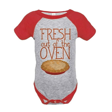 

Custom Party Shop Baby s Fresh Out Of The Oven Thanksgiving Onepiece