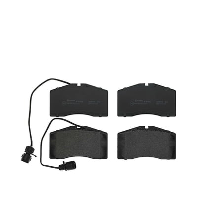 Brembo Low-Met OE Equivalent Brake Pad Set  w/ Shims