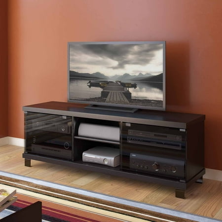 CorLiving - Holland TV Stand, for TVs up to 75" - Ravenwood Black