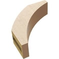 thumbnail image 6 of Ekena Millwork 3"W x 10"D x 10"H Thorton Rough Cedar Woodgrain TimberThane Knee Brace, Primed, 6 of 6