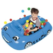 46" Blue Car Pit balle piscine pour enfants