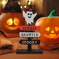 thumbnail image 2 of Halloween Decorations Outdoor Clearance! Halloween Decorations Scary Wooden Ornaments, Ghost Festival Desktop Decoration, Party Decoration Supplies, 2 of 6