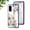 White Flower Bush, variant on Case for Samsung Galaxy S20 FE, Slim Glass Case with Soft TPU Shockproof Ring Stand Flower Pattern Design Stylish Protective Cover for Samsung Galaxy S20 FE 6.5-Inch,White Flower Bush