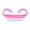 Pink, variant on Handle Nail Brush - 5 Colors, Sturdy , Ergonomic Grip, for Fingernails/Toes, Home/Travel Use, Scrubbing Kit