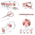 thumbnail image 2 of Set de material de oficina y accesorios de escritorio Outus Rose Gold, 2 of 6
