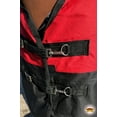thumbnail image 6 of 72 in Hilason 1200D Turnout Light Winter Waterproof Rain Sheet Horse Sheet Red Black, 6 of 8