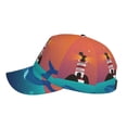 thumbnail image 2 of Lsque Lighthouse and Whale Baseball Cap Trucker Low Profile Hat Golf Dad Hat Adjustable Original Classic Unconstructed Plain Cap Men Women, 2 of 9