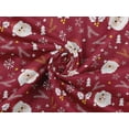 thumbnail image 6 of oneOone Rayon Red Fabric Christmas Diy Clothing Quilting Fabric Print Fabric By Yard 56 Inch Wide, 6 of 6