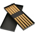 thumbnail image 1 of Estink Palillos Fu Palabra Palillos de Caoba Seguridad y Salud como(Rosewood Five Pairs Gift Box) EOTVIA No, 1 of 6