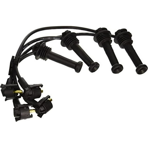 Motorcraft Original Equipment Spark Plug Wire: Carbon steel Core, Set of 4 Wires Fits select: 1998-2003 FORD ESCORT, 1995-1999 FORD CONTOUR