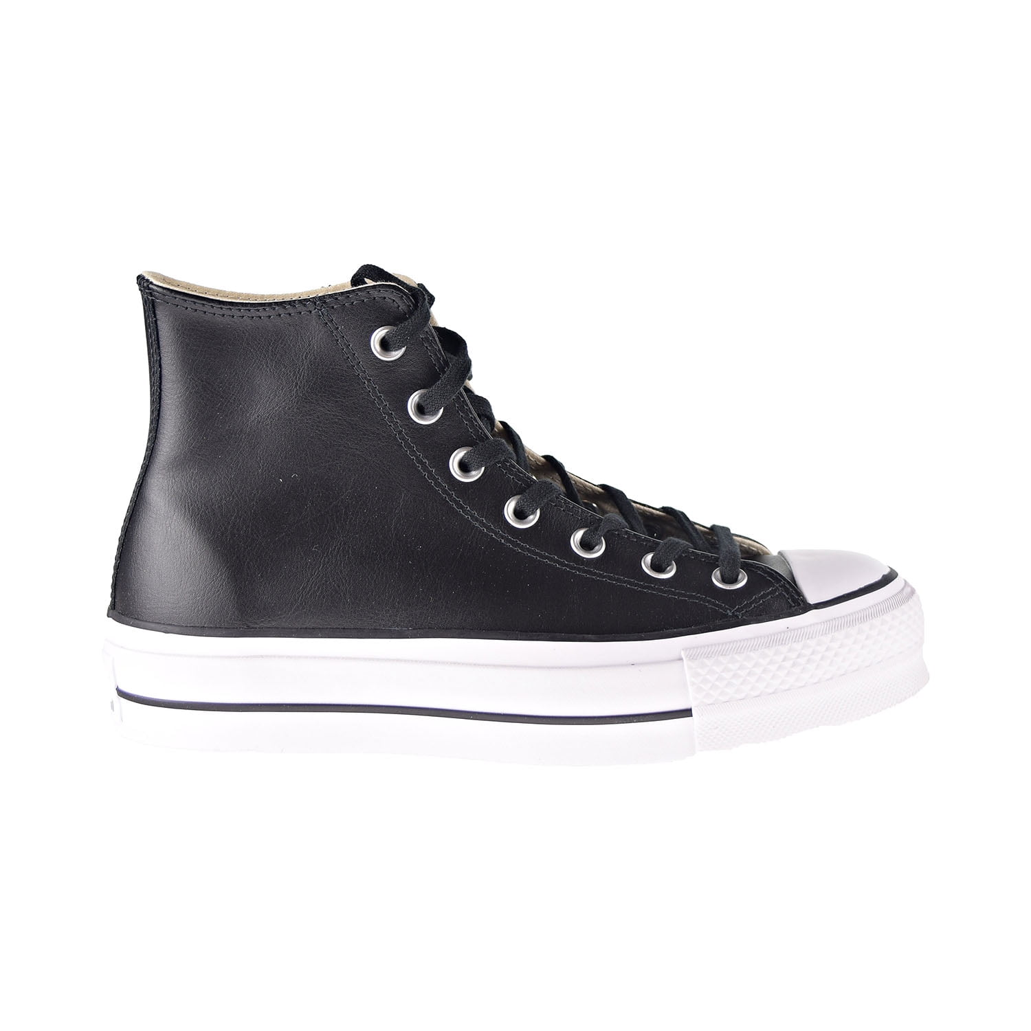 Converse Women's Taylor All Star Lift Clean Sneaker Black/Black/White Walmart.com