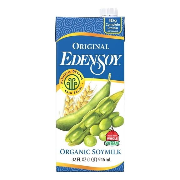 Eden Foods Organic EdenSoy Soymilk Dairy Free Original - 32 fl oz Pack of 2