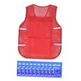 thumbnail image 3 of koolsoo Cooling Ice Vest Lightweight with 8 Reusable Ice Packs for Fishing Sports Picnic Red, 3 of 8