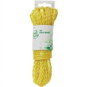 Smart Savers 50' Ylw Twstd Poly Rope HH023H(S/C) Pack of 12