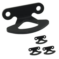 BIBABLYKE Trailer Truck Bed Cargo Tie Down Anchors Hooks Holders Gadgets Accessories, 4Pcs Suitable for F150 Pickup Secure Hauling