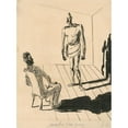 thumbnail image 3 of Cyprián Majerník 11x14 Black Modern Framed Museum Art Print Titled - Vision (1930-1939), 3 of 5