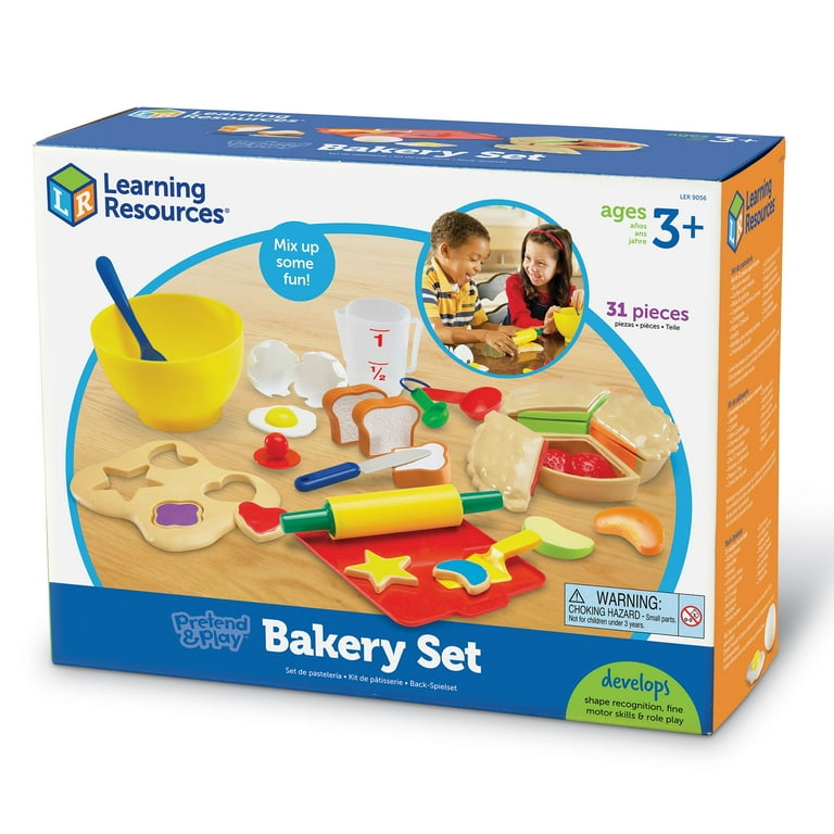 Learning Resources Pretend & Play Bakery Set, 31-Piece photo 5