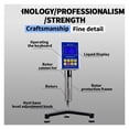thumbnail image 2 of Digital Rotary Viscometer High Precision Paint Rotary Viscosity Meter LCD ,Easy to Use, 2 of 4