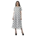 thumbnail image 1 of Moomaya Robes d'Été Imprimées Décontractées pour Femmes, Vêtements de Mariage, 1 of 5