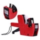 thumbnail image 2 of Máquina de codificación de pistola de etiquetas de precio, 8 dígitos con 10 Uds., etiquetas adhesivas de líneas rojas blancas, tinta roja, 2 of 5