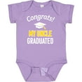 thumbnail image 3 of Inktastic Congrats My Uncle Graduated with Cap Boys or Girls Baby Bodysuit, 3 of 5