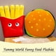 thumbnail image 3 of 11.8 inch Cute Bag of French Fries Stuffed Plush Toy Kawaii Removable Plush Pillow Yummy World Plushies Funny Food Pillow Super Soft Plushies Gifts fo, 3 of 4