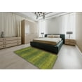 thumbnail image 4 of Ahgly Company Indoor Square Abstract Army Green Abstract Area Rugs, 6' Square, 4 of 6