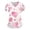 Z014_White, variant on Valentine's Day Scrub Tops for Women V Neck Cute Heart Printed Scrub Tops Valentine's Day Scrub Tops Split Hem Working Uniforms with Pockets