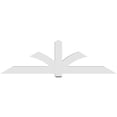 thumbnail image 4 of 96"W x 28"H x 6"D x 6"F, 7/12 Pitch, Redmond Architectural Grade PVC Gable Bracket, 4 of 8
