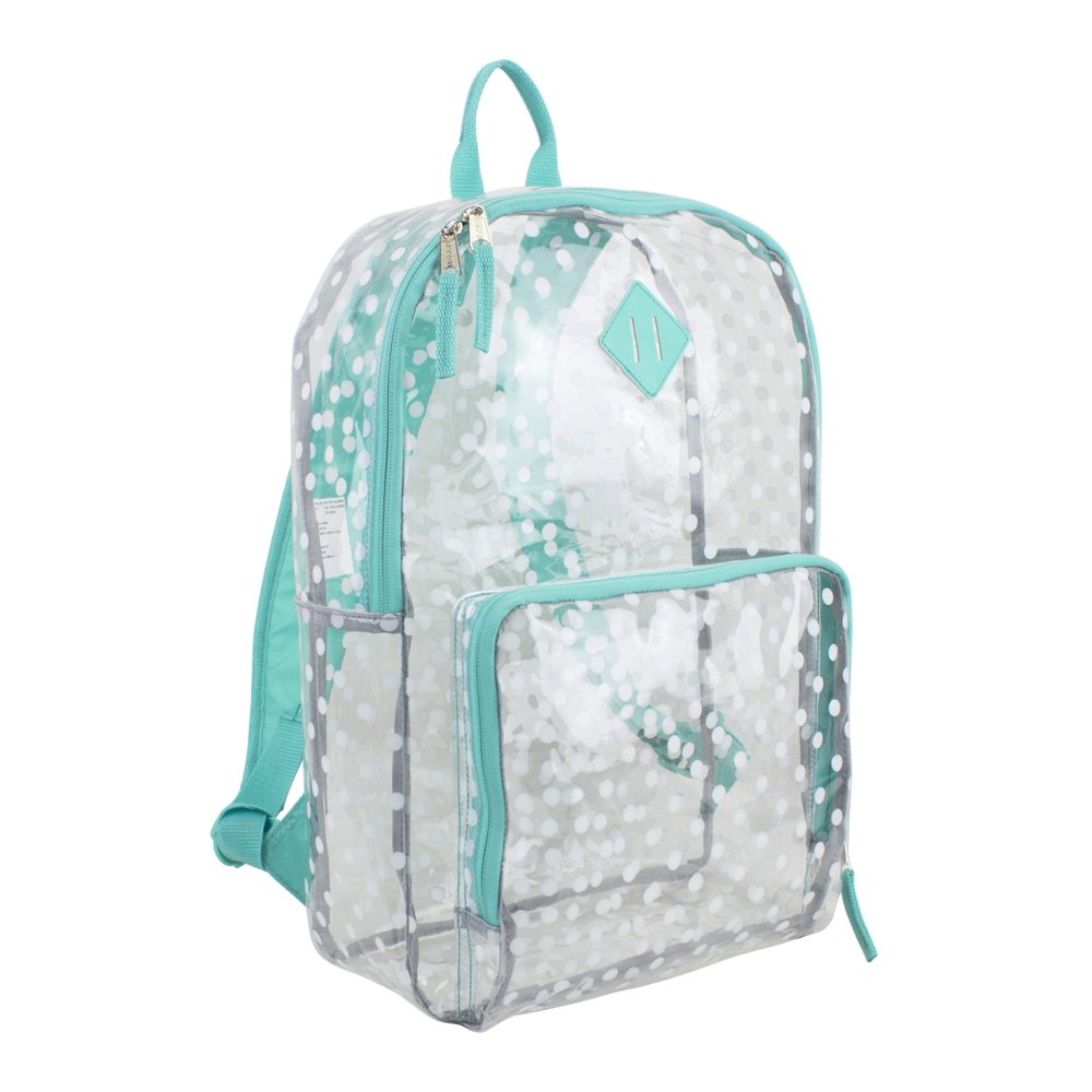 Eastsport Eastsport MultiPurpose Clear Unisex Backpack with Front