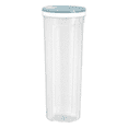 thumbnail image 2 of CuiLiyq Tall Clear Spaghetti Pasta Container Storage With Lid, Multi Purpose Kitchen Pantry Organization and Food Storage for Noodles Beans Straws, Airtight Leakproof Spaghetti Keeper (Blue), 2 of 9