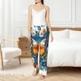 thumbnail image 4 of Fotbe Spring Butterfly Flowers Pantalones de Pijama para Mujer, Pantalones de Dormir, Pantalones Pj con Cordón y Bolsillos-Medium, 4 of 6
