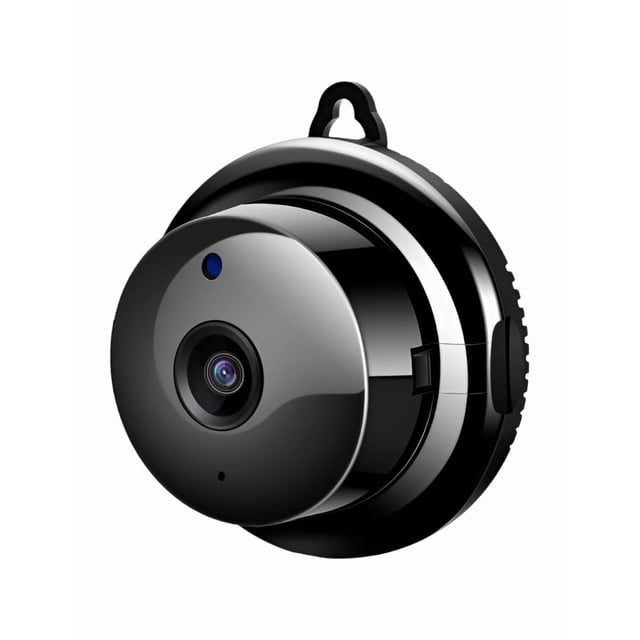 Mini Camara Espia Xtellar color negro V380 Hd Seguridad Para El Hogar