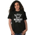 thumbnail image 5 of Cute Hippie Heart Mermaid Sprit Women's Graphic T Shirt Tees Brisco Brands L, 5 of 6