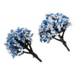 thumbnail image 4 of :200 Model Tree DIY Scenery Landscape for Diorama Wargame Parts #4 Blue White, 4 of 8