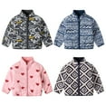 thumbnail image 3 of BULLPIANO Toddler Fleece Jacket Lightweight Warm Winter Zipper Coats for Baby Boys Girls, 3 of 3