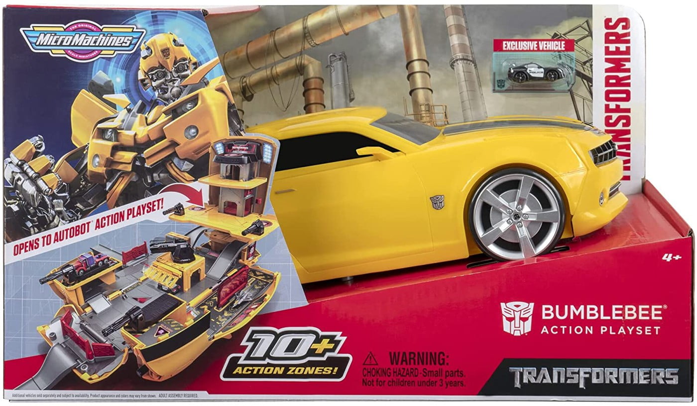 Micro Machines Transformers Bumblebee Action Playset