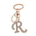 thumbnail image 2 of CNKOO Key Chain 26 Letters Rhinestone Unisex Compact Long Lasting Key Ring Bag Decoration, 2 of 8