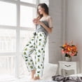 thumbnail image 3 of Haiem Cute Avocado Yoga Women's Pajama Pants Ultra Lightweight Pjs Bottoms Sleepwear Bottom Pants With Pocket Drawstring-Medium, 3 of 7