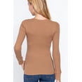 thumbnail image 4 of Long Slv Henley Thermal Top, 4 of 5