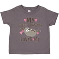 thumbnail image 3 of Inktastic My Great Grandma Loves Me Girls Toddler T-Shirt, 3 of 5