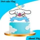 thumbnail image 5 of Miniso Sanrio Cinnamoroll lindo plato de fiesta de cumpleaños, tazas, pancarta, servilleta, decoraciones de paja, Baby Shower, suministros para fiesta de cumpleaños de niños, 5 of 5