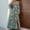 Green, variant on Fall Winter Dresses for Women 2024 Women's Fall Dress Long Sleeve Maxi Dress 2024 Trendy Plus Size V-Neck Holiday Casual Floral Printed Split Dress