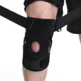 thumbnail image 5 of Rodillera de máximo soporte con bisagras. Correas de compresión y estabilidad para ACL, LCL, artritis, tendinitis, MCL, rótula. Izquierda y derecha. Hombres y mujeres., 5 of 5