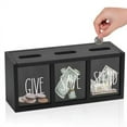 thumbnail image 2 of Youkk Smart Financial Skills Development Wooden Childrens Savings Box And Expenditures. Laundry Room type+3, 2 of 5