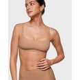 thumbnail image 5 of Bralette INLYRIC Inbarely Plus Sin Aros Sin Costuras Beige M, 5 of 5