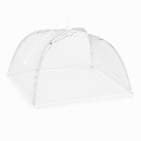 

Frehsky kitchen gadgets 1 Large Pop-Up Mesh Screen Protect Food Cover Tent Dome Net Umbrella Picnic