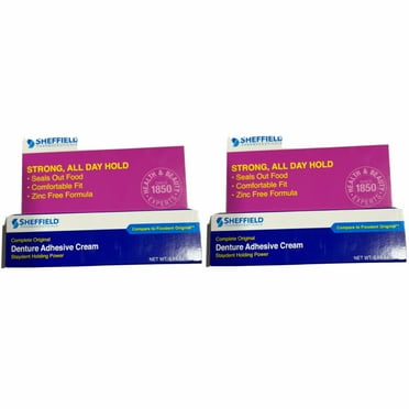 Equate Complete Original Denture Adhesive Cream 0 75 Oz Walmart Com