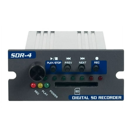 UPC: 0692868473746 | SDR-4- Digital SD Recorder for PA-Pro 900